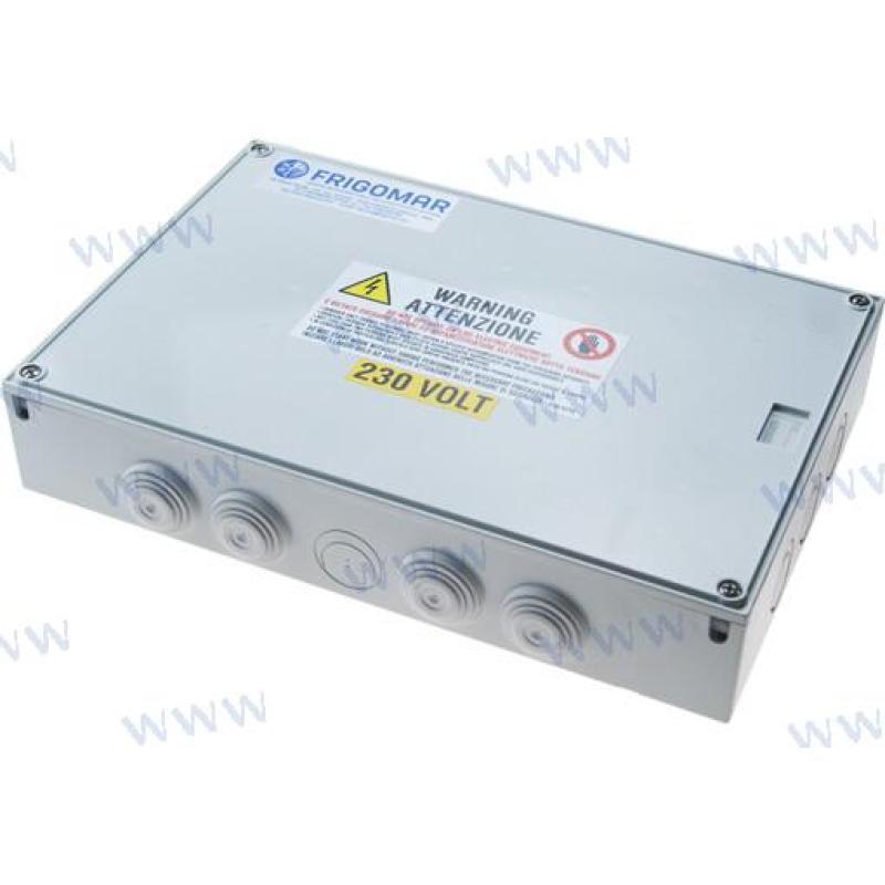 Pump control box for 2 chillers, externa