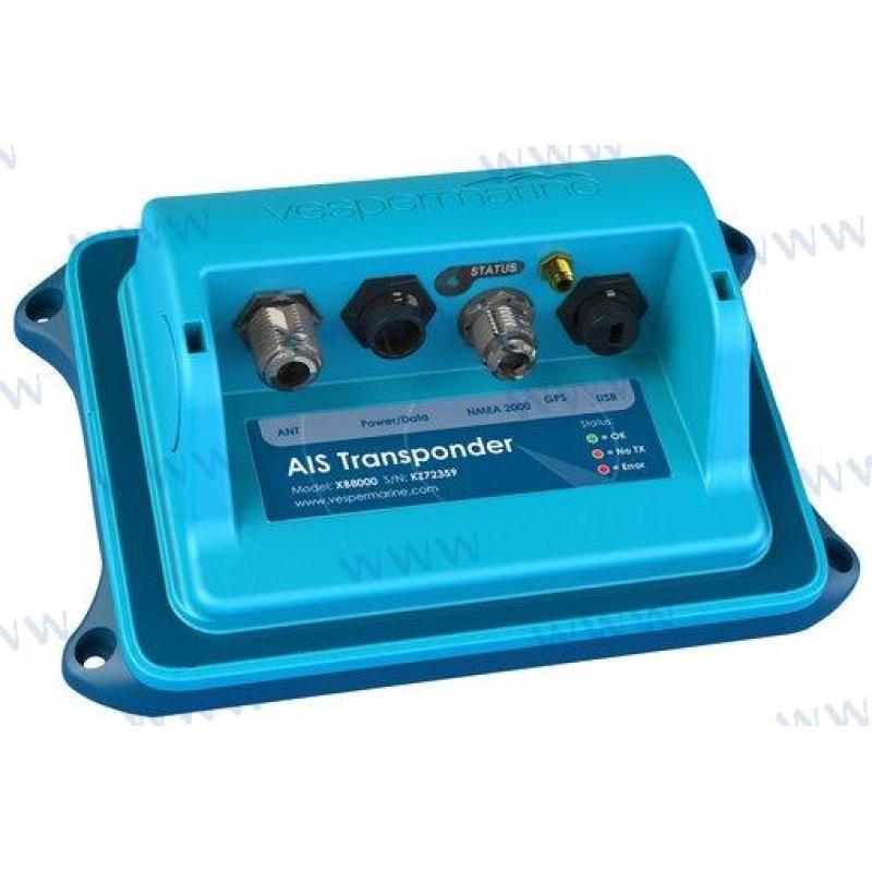 AIS CLASS B XB-8000 TRANSPONDER W/GPS AN