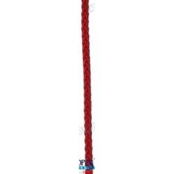 POLIESTER ROPE 4 MM RED 12 M