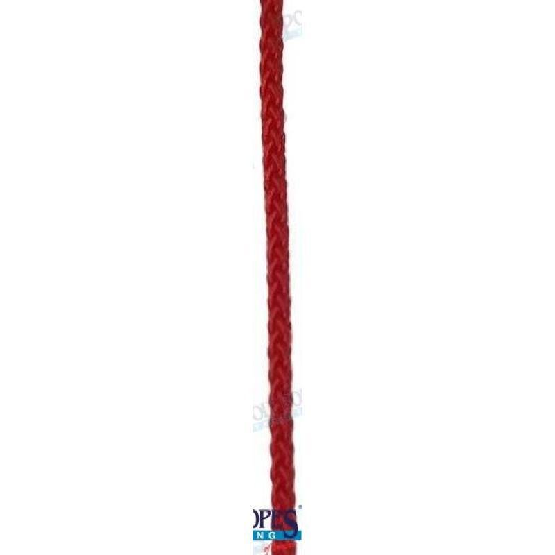 POLIESTER ROPE 4 MM RED 12 M