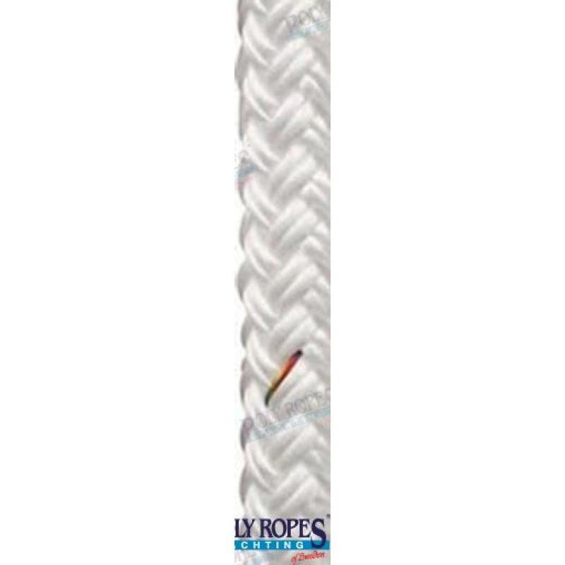 POLY-BRAID-16 8MM. WHITE (150 M)
