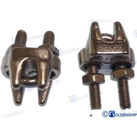 WIRE ROPE CLIP 4 MM (PACK 25)