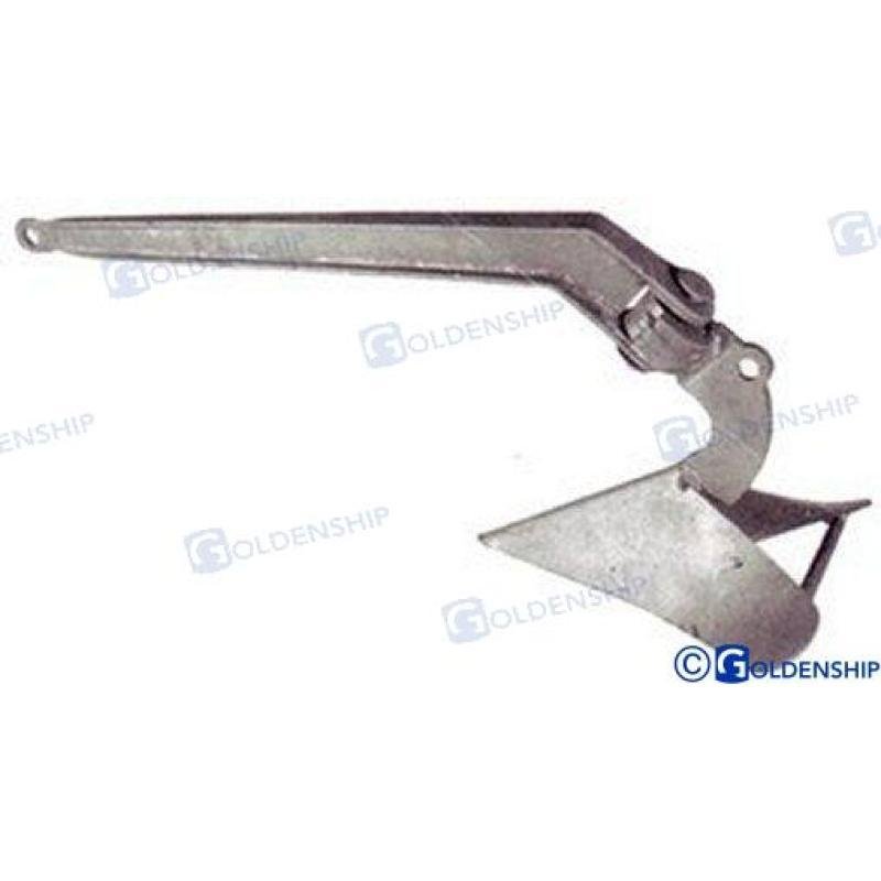 PLOUGH ANCHOR HOT D. GALV. 7 KG