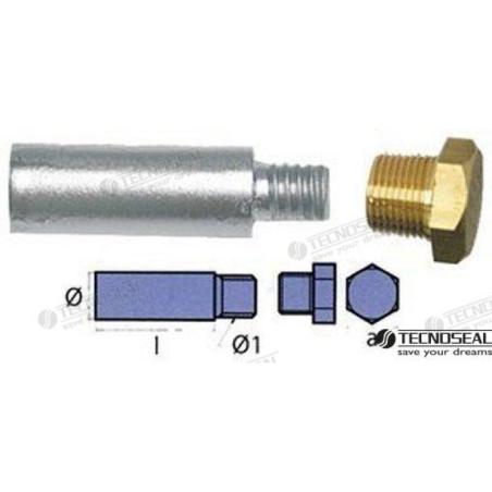 ANODE WITH PLUG FOR YANMAR