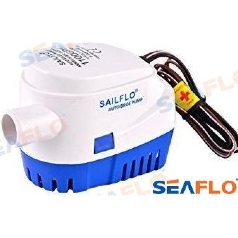 SUMMERGIBLE BILGE PUMP AUTO 1100GPH 24V