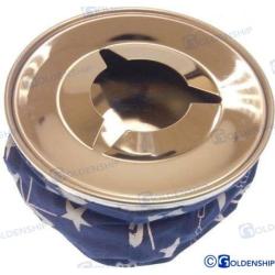 WINDPROOF ASHTRAY SS304 BLUE