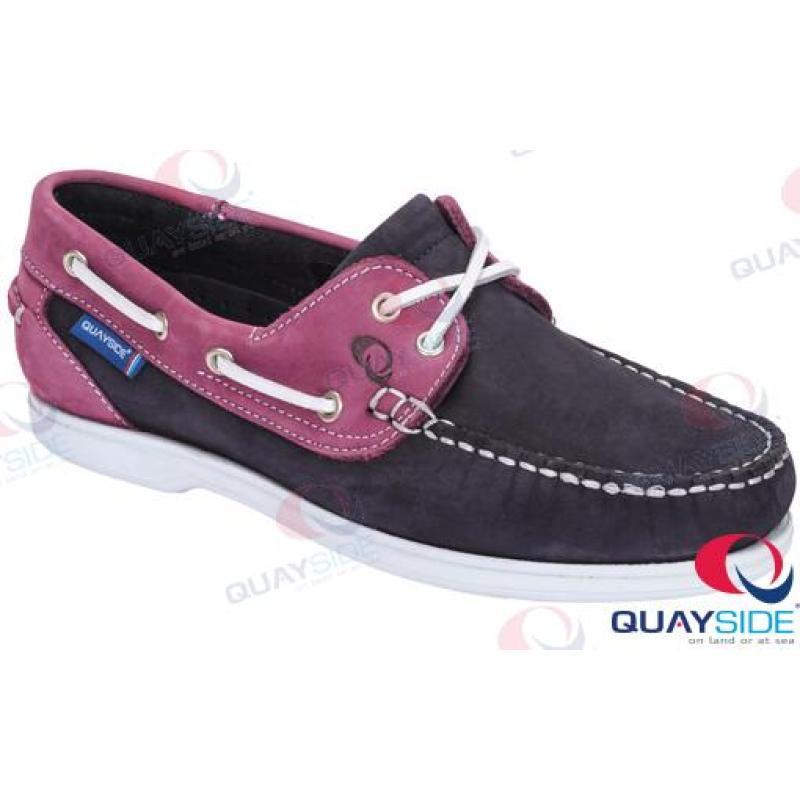 QUAYSIDE BERMUDA NAVY/PLUM - 40