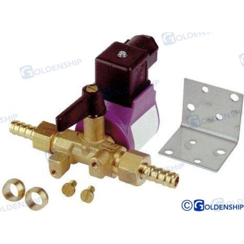 BRASS STOOL-IDLE SOLENOID 12V 8-10 MM.