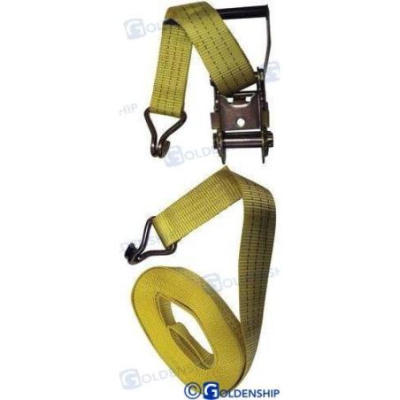 RATCHET TIE 2"" - YELLOW - 8 M