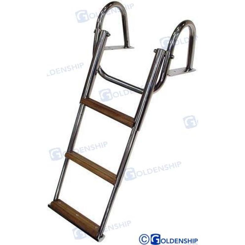 PLATFORM LADDER INOX