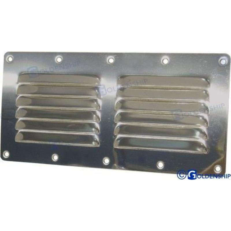 LOUVER VENTILATOR, SS. 230X115X0.8