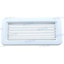 REJILLA SALIDA ABS BLANCA 10x5