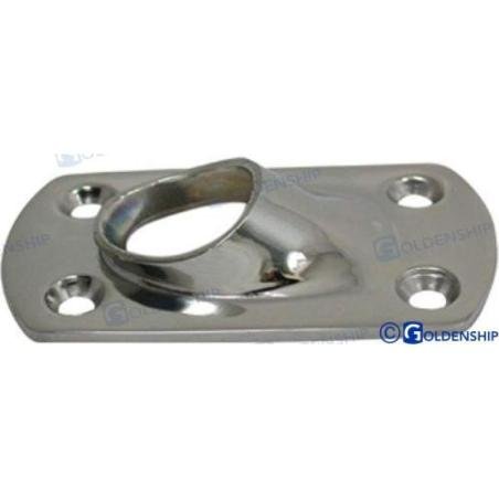 45º WELDABLE RECTANGULAR BASE 7/8""