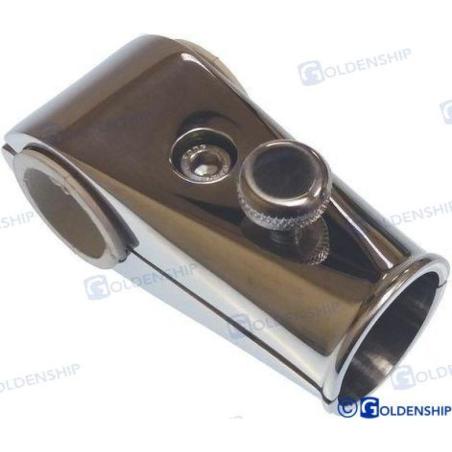 RAIL MOUNT FLAG POLE SOCKET 25 MM.