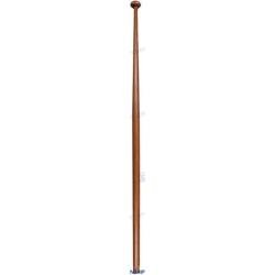 TEAK FLAG POLE 32*120 cm