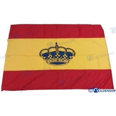 SPAIN FLAG WITH COAT OF ARMS 100*150