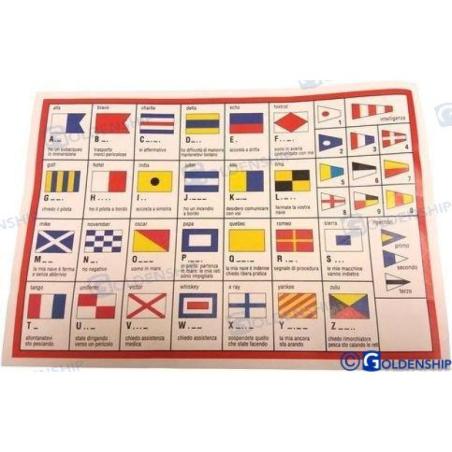 INTERNATIONAL CODE FLAG 20X30