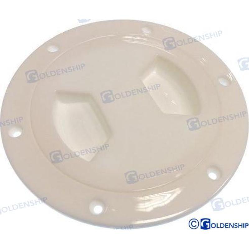 WATERPROOF INSP. PLATE WHITE