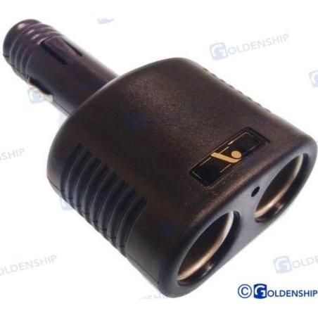 TWIN SOCKET 12V