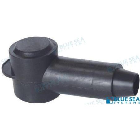 CABLECAP .700 X.300 STUD BLACK