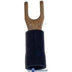 VINYL-INSULATED SPADE TERM. BLUE (25)