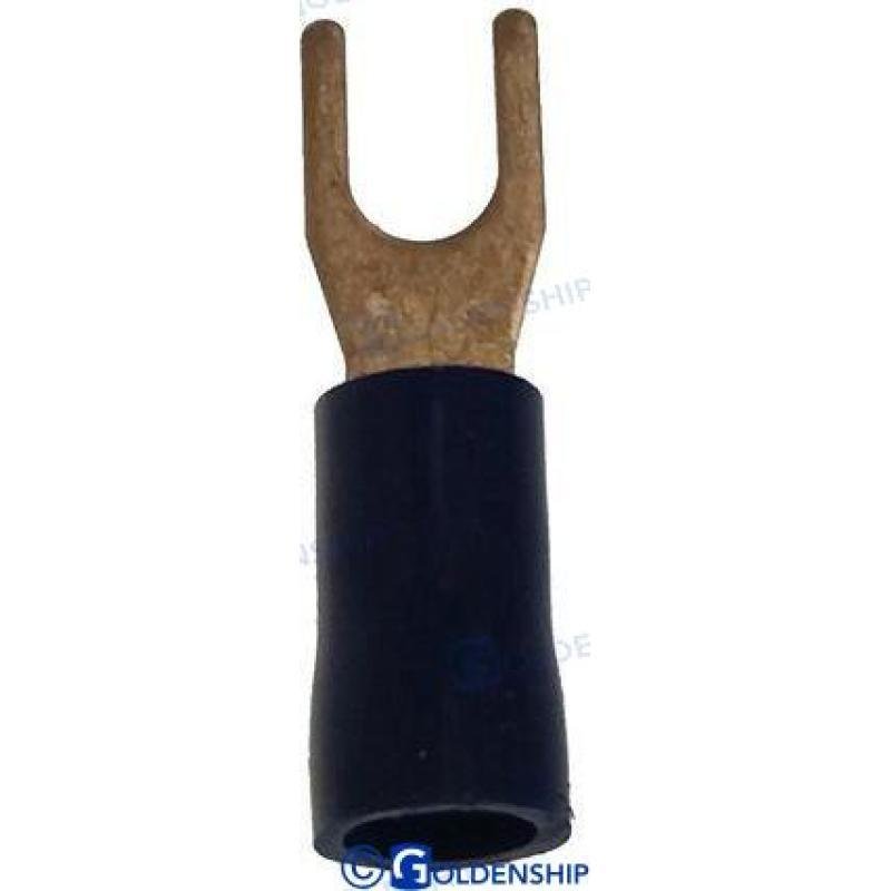 VINYL-INSULATED SPADE TERM. BLUE (25)