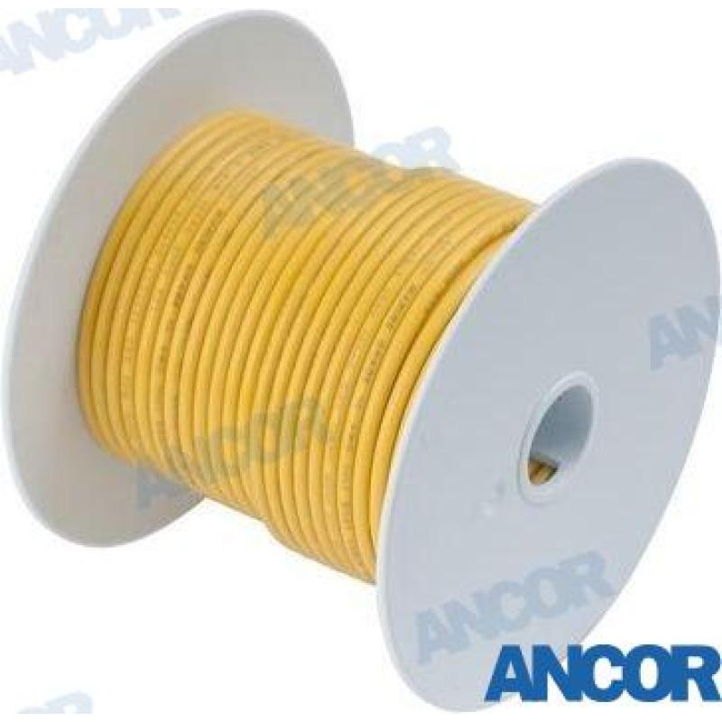 CABLE MARINO 8 AWG (8mm²) Amarillo - 30