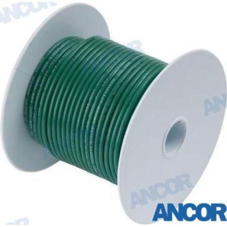 CABLE MARINO 18 AWG (0,8mm²) Verde - 30