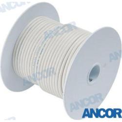 CABLE MARINO 18 AWG (0,8mm²) Blanco - 30