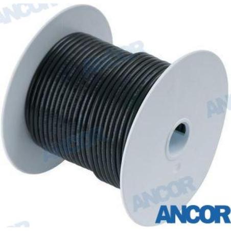 CABLE MARINO 16 AWG (1mm²) Negro - 30 m