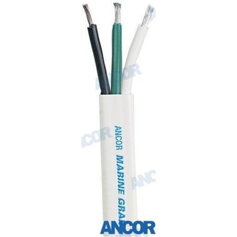 CABLE MANGUERA 12/3 AWG (3x3mm²) PLANO,