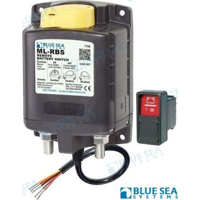 SOLENOID ML SERIES 350A 12V W/MAN CTRL