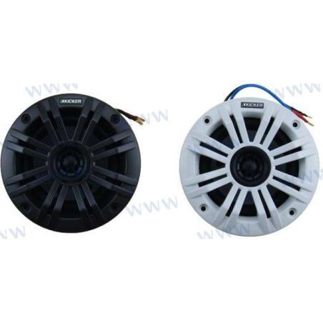 KM Marine 4"" (100 mm) Coaxial Speaker Sy