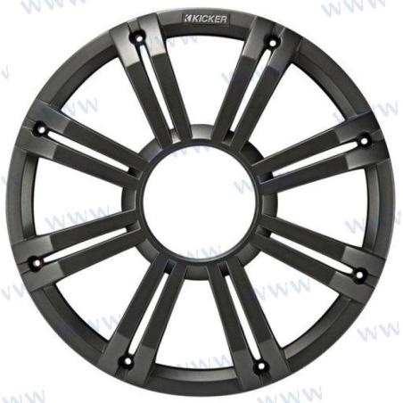 REJILLA 12"" PARA SUBWOOFER LED CARBON