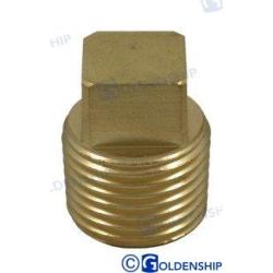 DRAIN PLUG ONLY BRASS