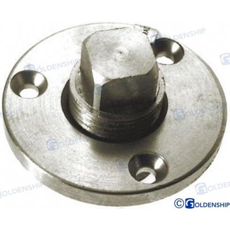 GARBOARD DRAIN PLUG AISI 316