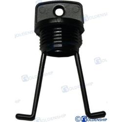 GAS CAP BLACK