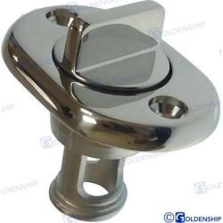 OVAL DRAIN PLUG SS-316 64 MM.