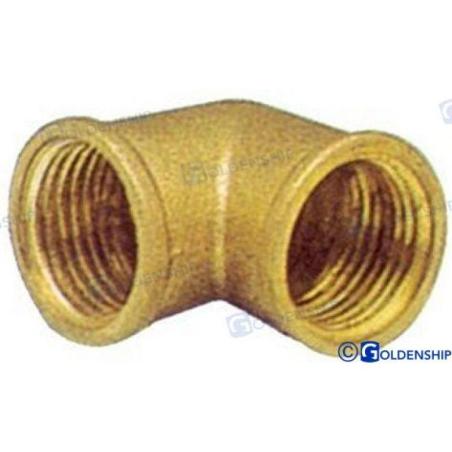 BRASS ELBOW H/H 1/2"" (2)