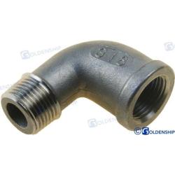 STREET ELBOW BANDED AISI316 3/8""  (2)