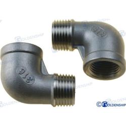 STREET ELBOW BANDED AISI 316  1/2 (2)