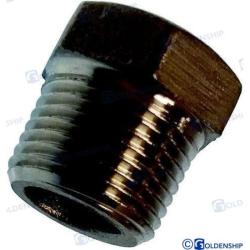 HEX HEAD PLUG  AISI 316   2""