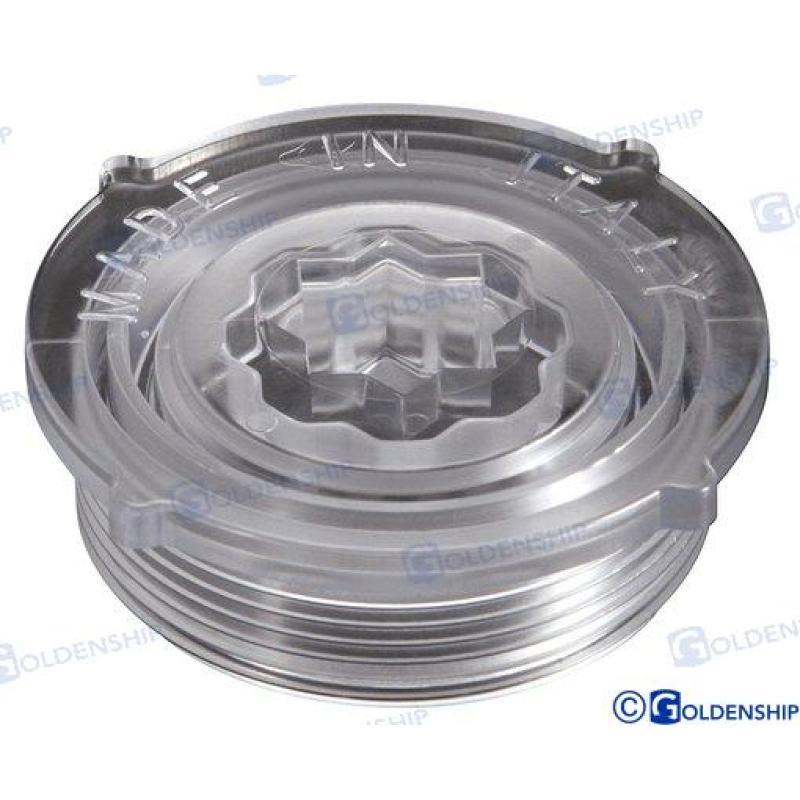 POLYCARBONATE CAP FOR FILTER ""ISEO""