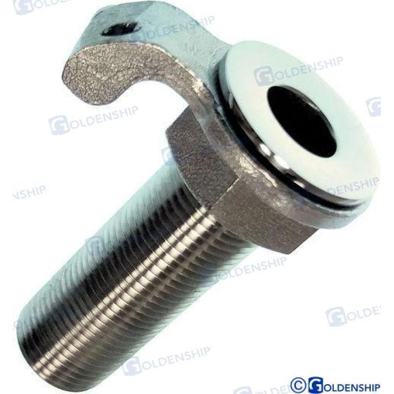 THRU HULL SCUPPER 1-1/2 INOX