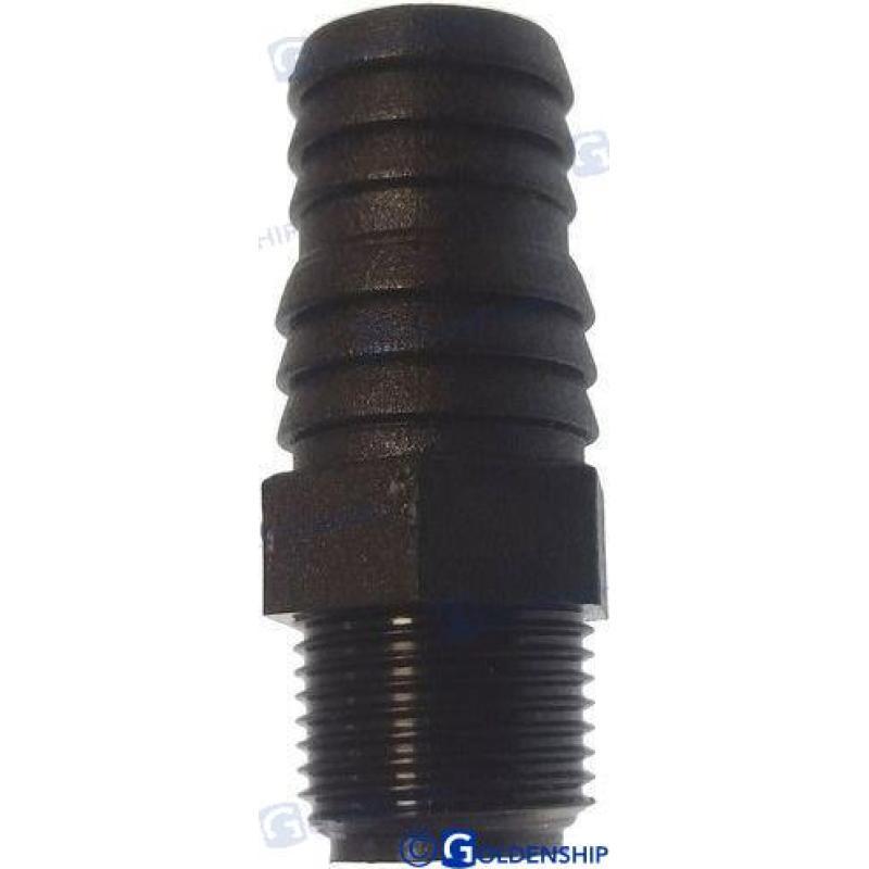 POLYPROPYLENE MALE HOSE CONNECTOR 1 1/2