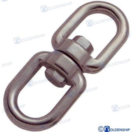 SWIVEL, EYE & EYE AISI-316 5MM (PACK 10)