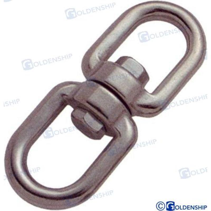 SWIVEL, EYE & EYE AISI-316 6MM