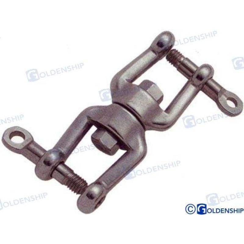 SWIVEL, JAW & JAW AISI-316 6MM (10)