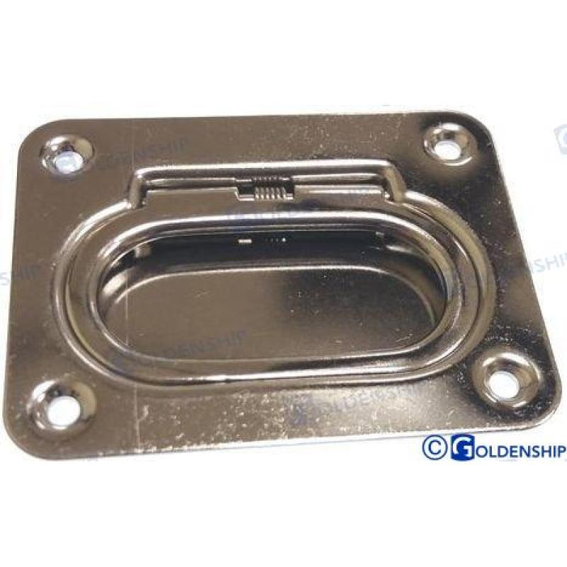 FLOOR RING W/RETURN CLIP SS.