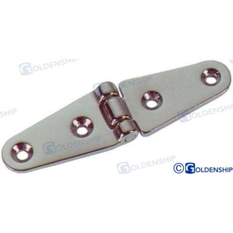 STRAP HINGE AISI-316 4X1""